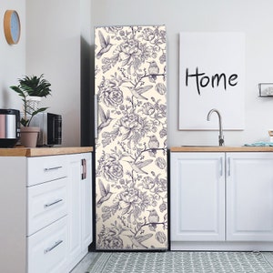 Refrigerator Wrap Vinyl Dishwasher Cover Stainless Steel Peel and Stick  Contact Paper Fridge Wrap Oven Cover Update Appliances Waterproof