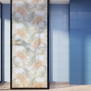 Dekorative Sichtschutzfolie für Fenster, Sichtschutzfolie, Fensterfolie, Sichtschutzfolie, Fensterfolie für Zuhause, für Zuhause oder im Büro