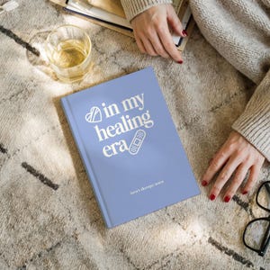 Personalized Journal, Therapy Notebook, Self Care Diary, Mental Health Gift, In My Healing Era image 7