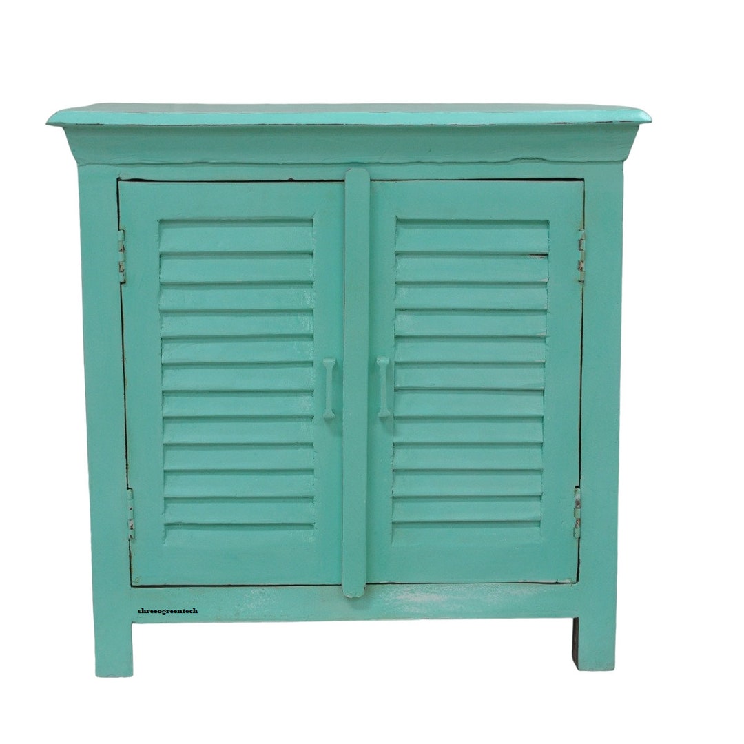 Wooden Beautiful Shelf Cabinet, Handicraft Storage Unit for Home ...
