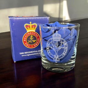 The Welsh Guards Regiment Personalised Whisky Glass