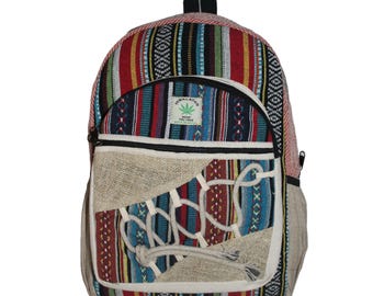 Himalaya Handmade Hippie Multicolored Everyday Bag Pack