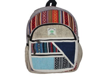 Himalaya Mini Handmade Hippie Multicolored Everyday Bag Pack