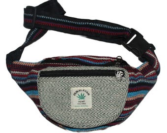 Himalaya Natural Hemp Money Bag Green