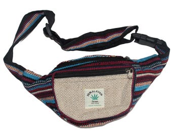 Himalaya Natural Hemp Money Bag - Ivory