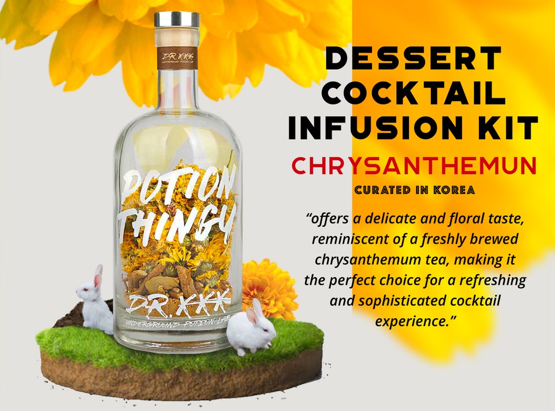 Bespoke Premium Chrysanthemum Cocktail Infusion Kit for Special