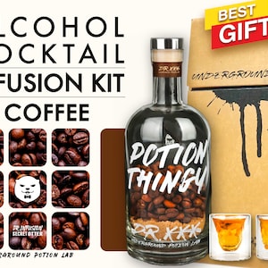 Alcohol Cocktail Infusion Gift Kit for friends, corporate gift for clients or even your boss.
