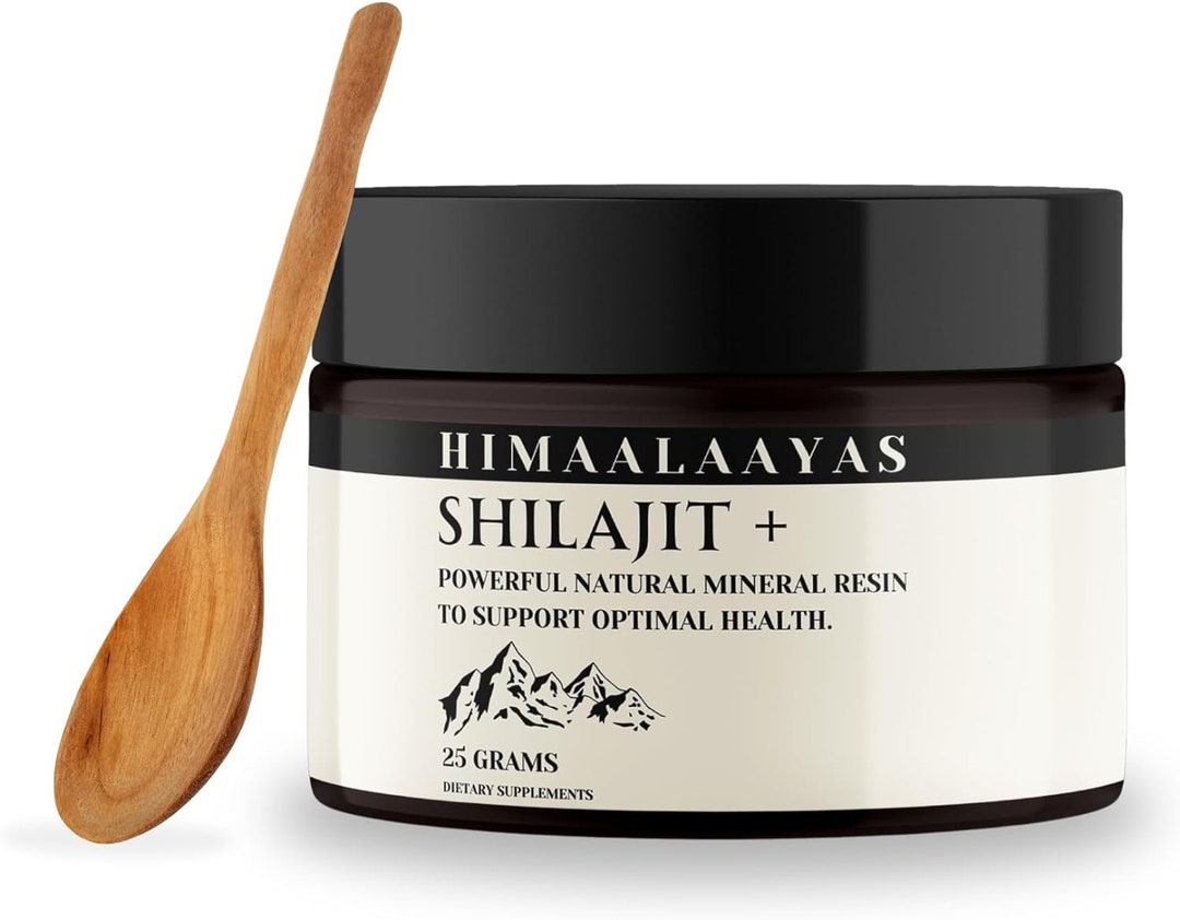 Pure Himalayan Shilajit Resin 600mg Gold Grade for Energy Boost ...
