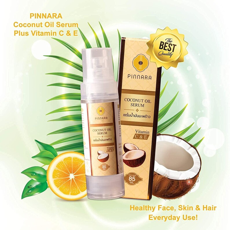 Pinnara Coconut Oil Serum Etsy