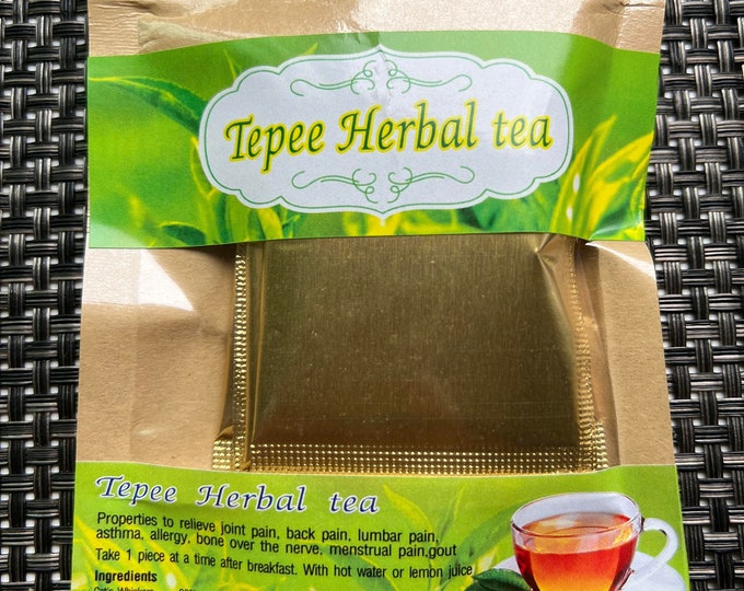 Tepee Tea Organic Thai Herbal Natural Muscle Pain Reduce Gout Etsy