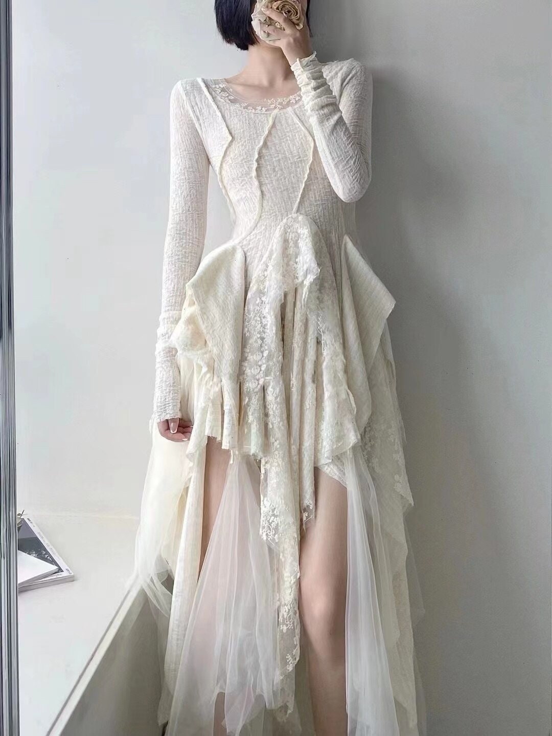 long white gothic dress