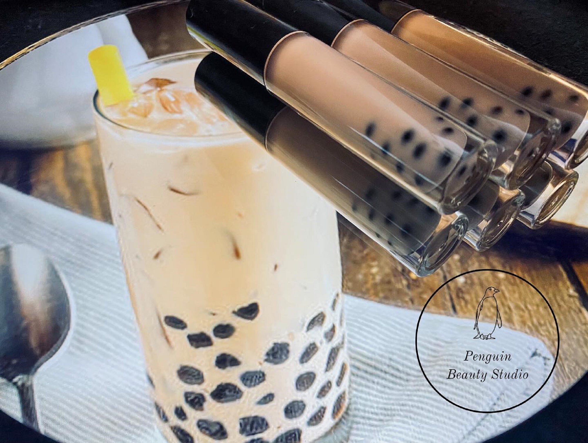 Premium Bubble Tea Kit, Jasmine & Oolong Green Tea Gift Set (Dylan Kit)  Boba Kit - Vegan Friendly