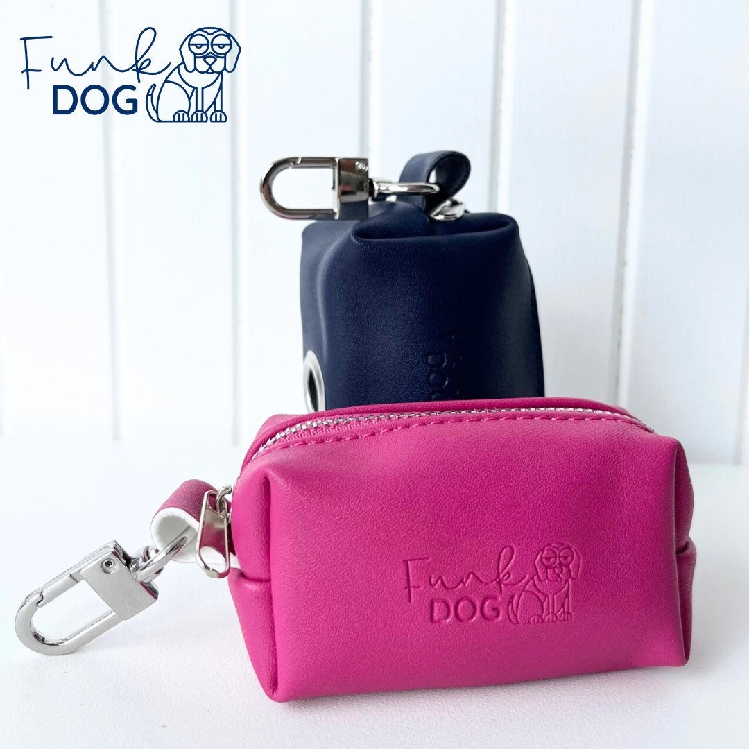 Funkaway Case Funkaway - Luxury Leather Poop Bag Dispenser - Etsy