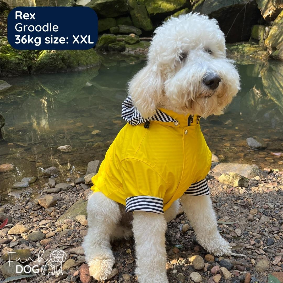 Funkcoat Luxury Dog Raincoat Etsy Australia