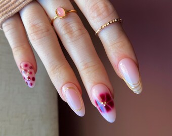 Freya’s Allure | Press On Nails (Customizable)