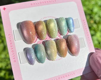 Fairy Dust | Press On Nails (Customizable)