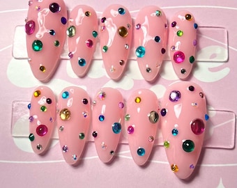 LUNA LOVEGOOD NAILS | Press On Nails | Stiletto Almond Coffin Ballerina Oval Square