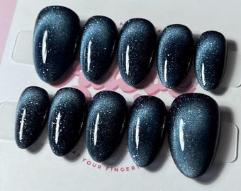 Luna Cat Eye | Pressnaglar (anpassningsbara)