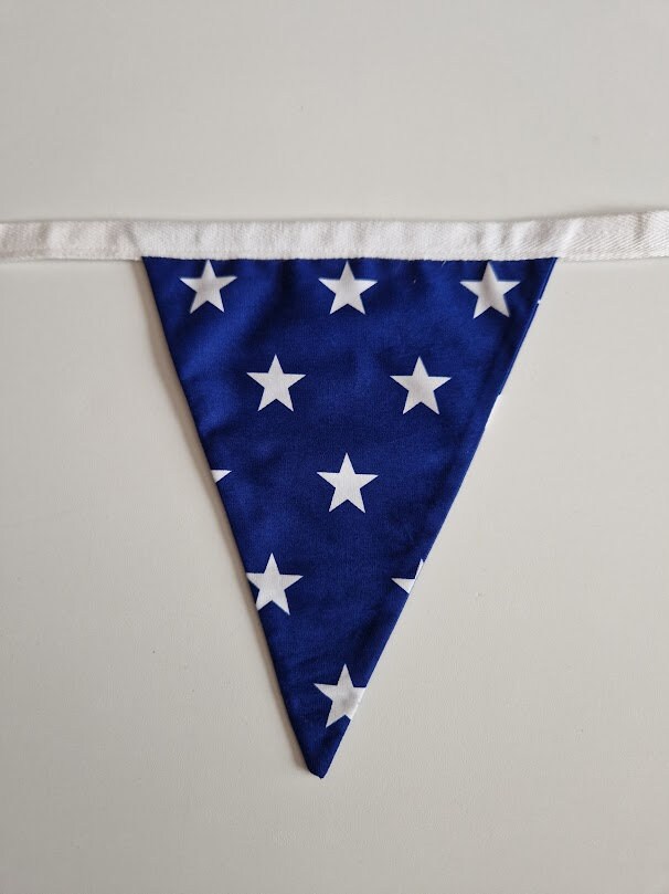 100ft USA Flag Bunting - Stars & Stripes Patriotic Decoration For 4th Of July & Parties