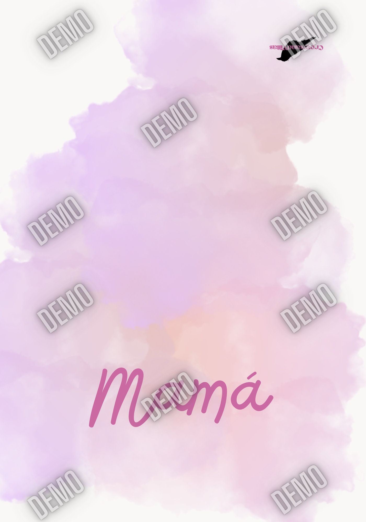 Printable Mothers Day Card, Spanish Cards, Dia De La Madre, Watercolor, Mother's Day Gifts ...