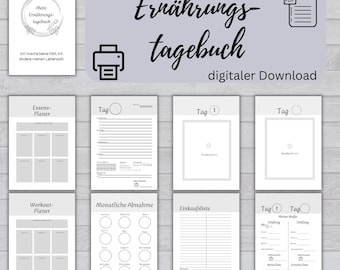 Nutrition diary, weight loss diary, diet diary, weight loss, healthy weight loss, weight loss planner, fitness planner, fitness tracker, weight loss tracker