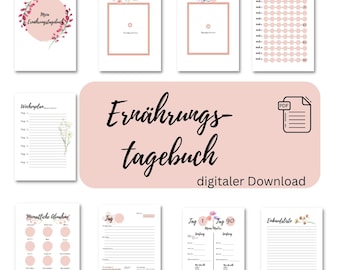 Food diary, weight loss diary, diet diary, weight loss, healthy weight loss, weight loss planner, fitness planner, fitness tracker, weight loss tracker