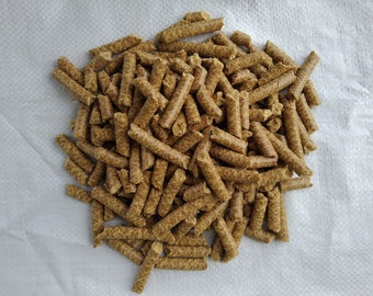 Leinpellets golden Lein Pellets Leinkuchen gold DHL Versand nach Deutschland gratis