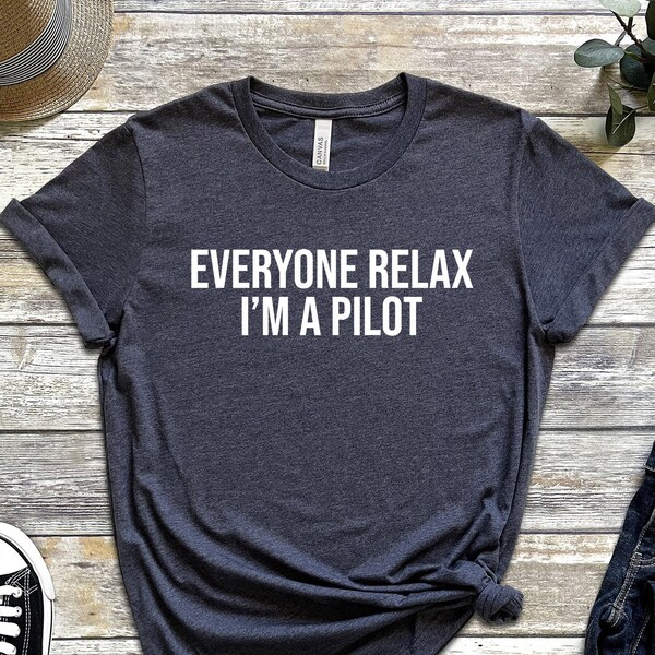 Funny Pilot Shirt Etsy