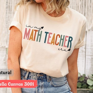 Math Teacher Era,Math Teacher Shirt,Back to School Shirt,Kindergarten Teacher,Math Teacher Gift,Teacher Appreciation,Kindergarten Shirt,Gift for Teacher,Anti Hero Shirt,In My Era Shirt,Math teacher 
 Gift,Comfort Colors,Gifts for Teachers,Gifts