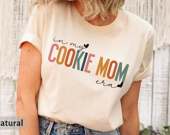 In My Cookie Mom Era T-Shirt, Scout Mom Tee, Girl Scout Cookie Mom Era Gift, Cookie Mom Gift, Shirt for Cookie Mom, Girl Troop Leader Shirt