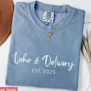 Labor and Delivery Nurse T-Shirt, Comfort Colors® L&D Nurse Shirt, Labor and Delivery Tee, Labor and Delivery Nurse, L and D Nurse RN Shirt