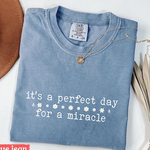 It's A Perfect Day For A Miracle IVF Mom and Dad Tshirt, Comfort Colors® Tee, Transfer Day Gift Tee, Strong Matching Tee, Ivf Mom Shirt, Infertility Clothing,Infertility Shirt,Ivf Transfers,Ivf Tees,Ivf Shirt for Grandma,Miracles Shirt,Ivf Gifts,Ivf Shirt Flowers,Ivf Transfer Day,Ivf Tshirts,Ivf Pregnancy Shirts,Infertility Rainbow Shirt,Faith Ivf Shirt,Infertility T Shirt,Ivf Mom,Ivf Transfer Shirt Men,Ivf Mom Shirts,Ivf Mama Transfer Day,Mens Ivf,Ivf Womens Shirt,Ivf Miracles,Embryo Transfers