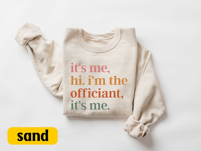 Wedding Party Shirt,Wedding Gift,Sweatshirt for Officiant,Shirt for Women,Im the Officiant,Retro Officiant,Ceremony Officiant,Gifts for Girlfriend,Gifts for Mom,Gifts for Sister,Gifts for Wife,Birthday Gifts,Christmas Gifts,Gifts for Her,Gifts
