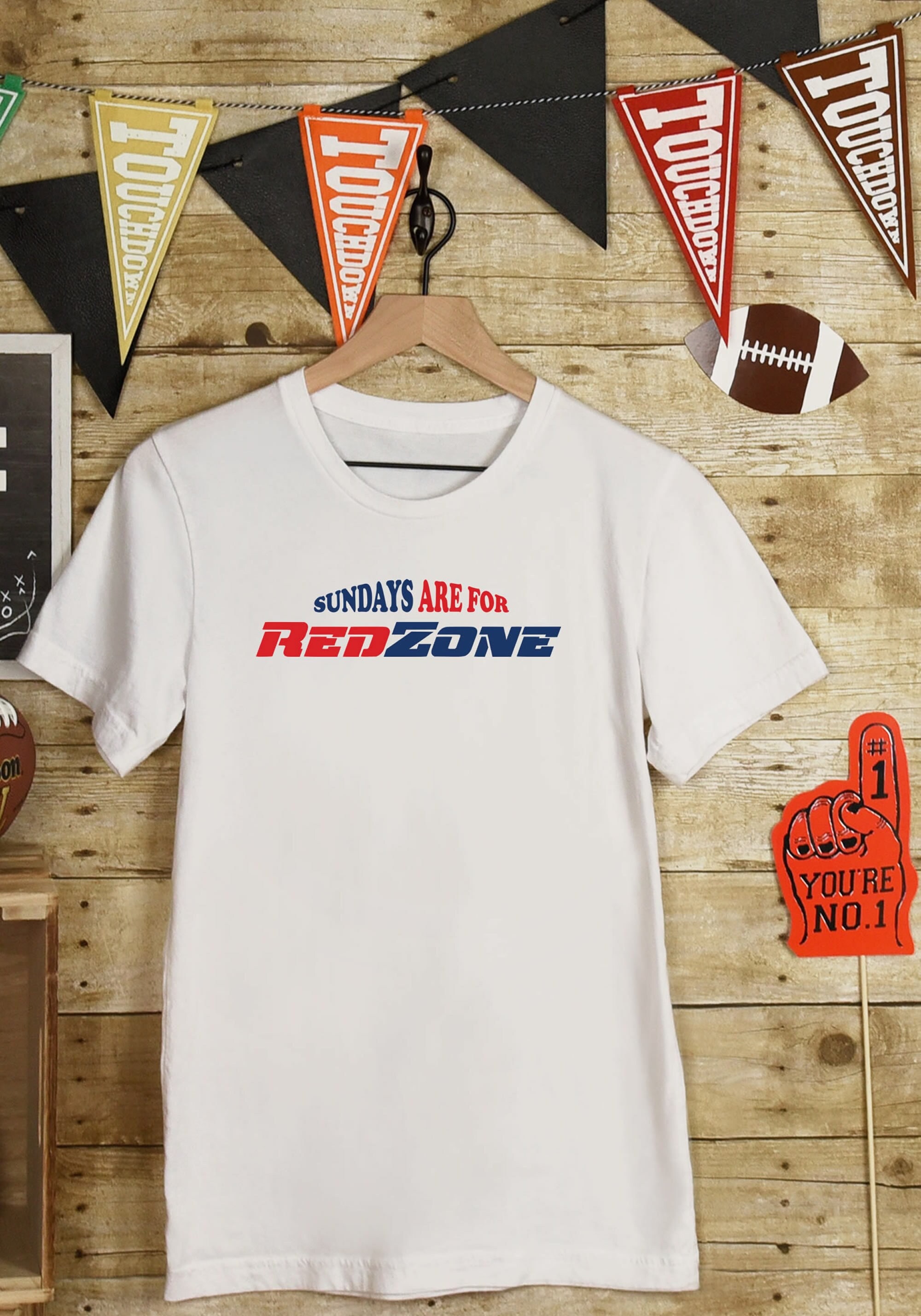 NFL RedZone T-Shirts Unisex Scott Hanson Inspire Uplift