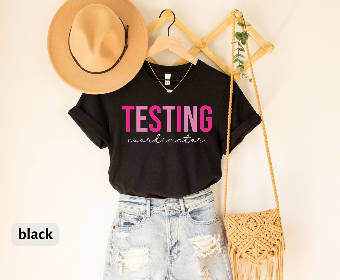 Testing Coordinator T-shirt, Testing Teacher Tee, Leopard Testing Gift ...