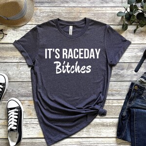 It's Race Day Bitches T-Shirt, Funny Stock Car Tee, Dirt Bike Motocross, Supercross Dirt Track, Sprint Car Drag Race Tee, Fan Racing Shirt image 4