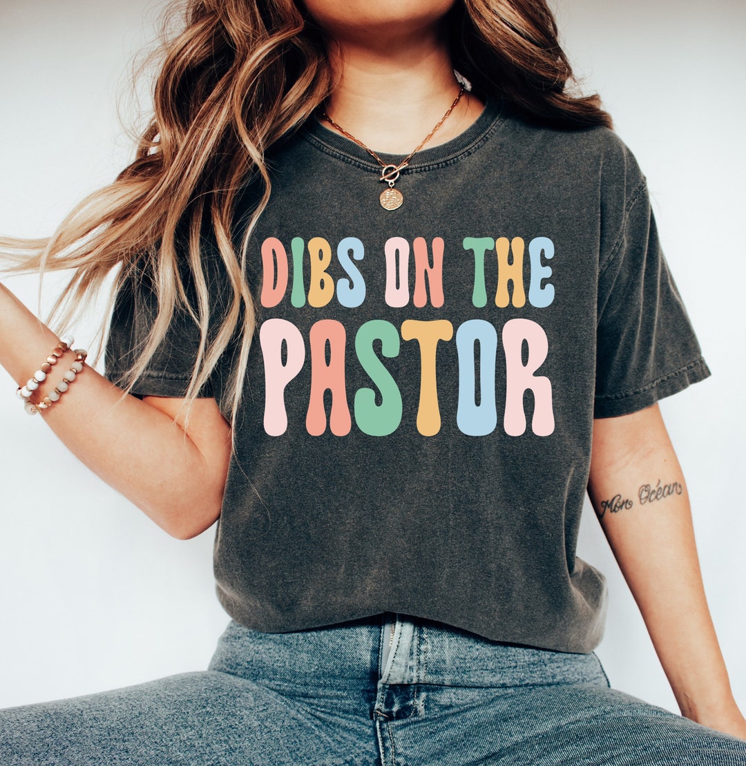 T-shirt Noir I Love My Pastor En Taille XL – Marque Anvil – Occasion Très Bon état