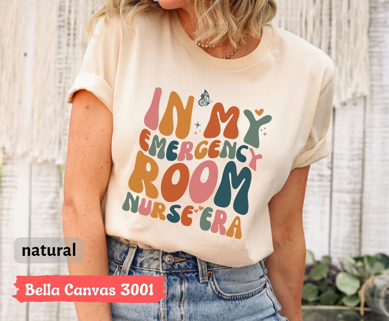 In My Emergency Room Nurse Tshirt, Retro ER ED Nurse Shirt, Emergency