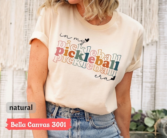 In My Pickleball Era Shirt, Sport Graphic T-Shirt, Cute Pickleball Gifts, Sport Tee, Pickleball Shirt for Women, Gift for Her, Sport Outfit