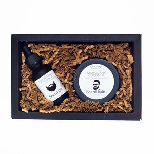 Beard Care Set, Beard Oil & Beard Balm, Beard Gift Set