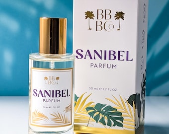 Sanibel Perfume, Warm Sensual Floral Fragrance Spray, Eau de Parfum