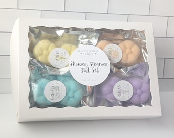 Aromatherapy Shower Steamer Gift Set, Menthol Spa Fizzies