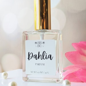 Dahlia Perfume, Perfume Spray, Eau de Parfum
