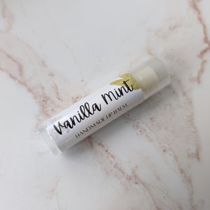 Vanilla Mint Lip Balm