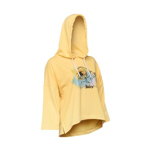 Biggdesign Nature Women Hoodie Sweatshirt Yellow zdjęcie 4