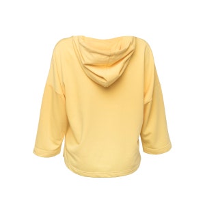 Biggdesign Natur Frauen Hoodie Sweatshirt Gelb Bild 5
