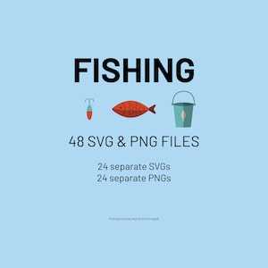 Fishing SVG PNG Dateien, Digital Download, Wörter, Lustige Sprüche, Lustige Phrasen