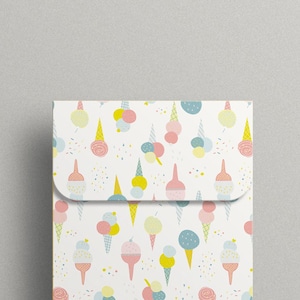 Ice Cream Retro Money Envelope Template, Money Savings Challenge, Financial Planner, Budget Tracker Binder, Printable SVG, Digital Download