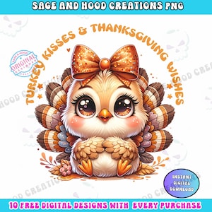 Turkije kust schattige Thanksgiving png, Thanksgiving png, Thanksgiving kindershirtontwerp, Thanksgiving-trends, gezegend png, slabbetje png