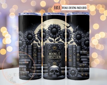 Smutty Romance Reader Tumbler Wrap: Spicy Book Design (20oz Digital Download PNG)